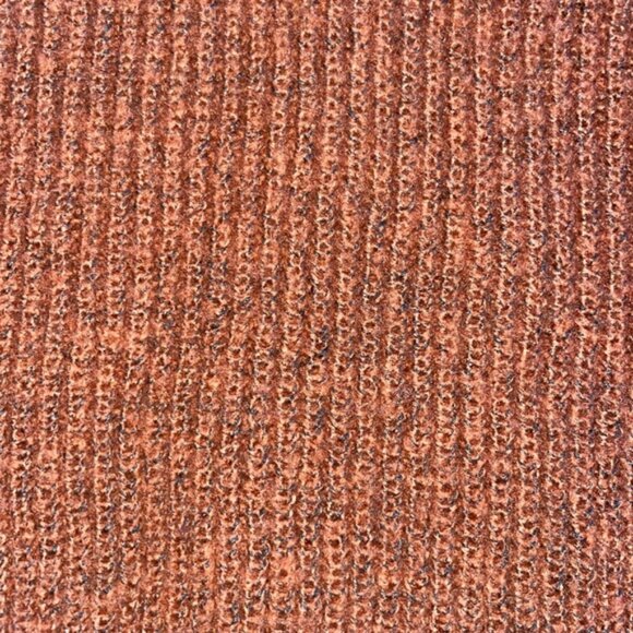 Natural Reflections v-neck sweater - longer length, rust color, size large - Picture 2 of 4